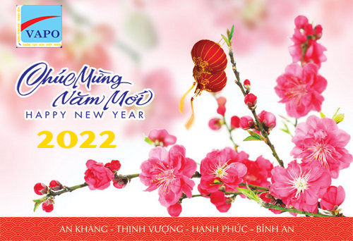 Thiệp chúc mừng năm mới 2022 của Chủ tịch VAPO